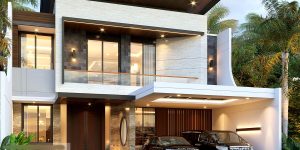 Rumah Modern Minimalis di Dataran Tinggi